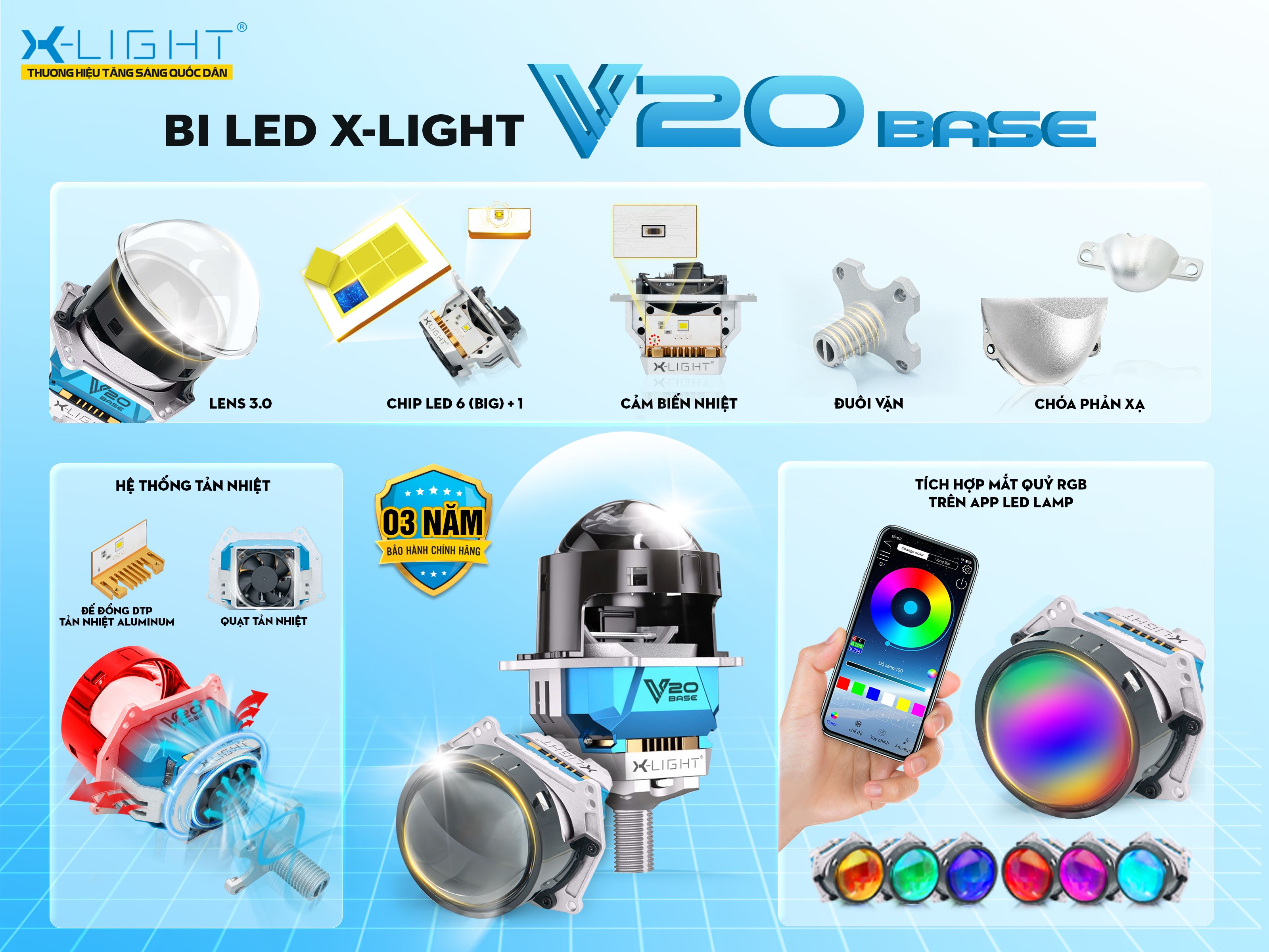 BI LED X-LIGHT V20 BASE 2025